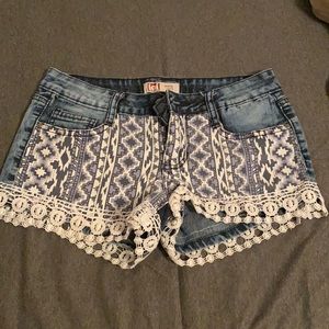 Jean shorts